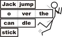 quickened syllables